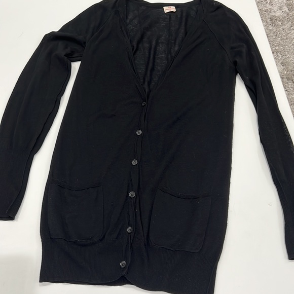 AG Adriano Goldschmied black cardigan sizeXS - Picture 8 of 8